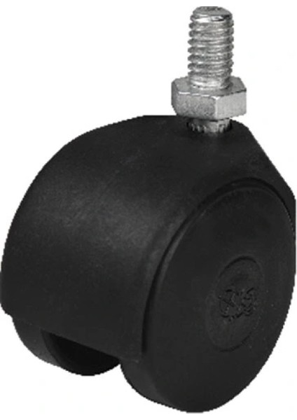 Hts 405 - Plastik Küçük Vidalı Tekerlek 4 Adet