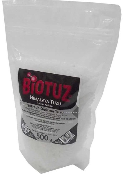 Yemeklik Himalaya Kristal Çakıl Kaya Tuzu Beyaz 500 gr fiyatları