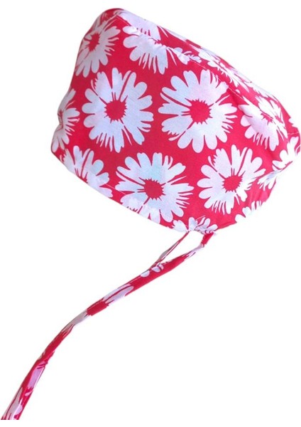 Kırmızı Papatya Cerrahi Bone , Medikal Saç Bonesi , Doktorlar , Diş Hekimleri , Hemşireler , Için