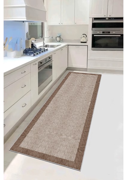 Pamuk Dokuma Taban Kaymaz Yıkanabilir Sisal Desenli Yolluk Salon Yolluğu Mutfak Yolluğu Koridor Yolluğu Antre Halıları