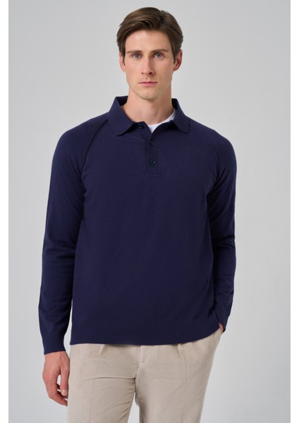 Erkek Marine Trend Core Spun Polo Yaka Dynamic Fit Rahat Kesim Triko fiyatları