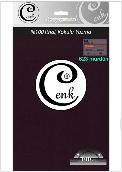 3001 Cenk 100 cm Düz Poşetli Yazma