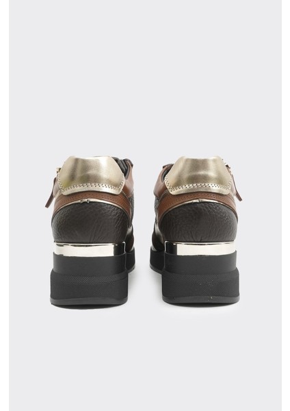 Yüksek Taban Hakiki Deri Kadın Sneaker fırsatları