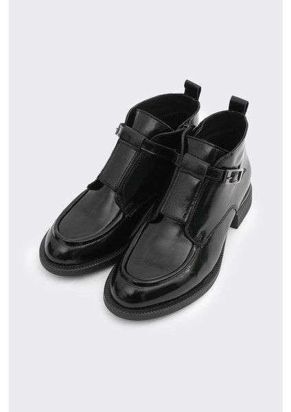 Fermuarlı Hakiki Deri Kadın Bot fiyatları