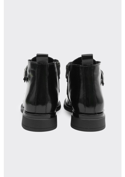 Fermuarlı Hakiki Deri Kadın Bot fırsatları