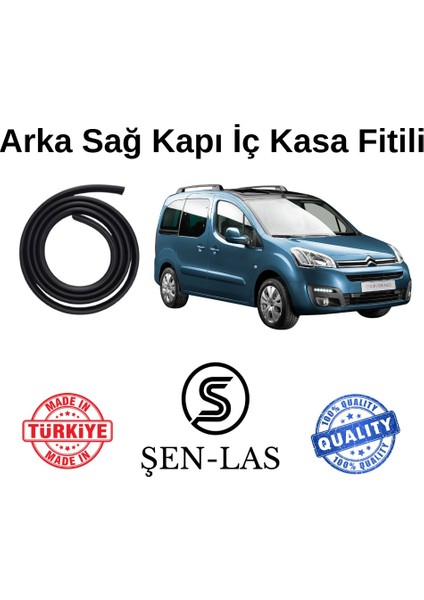 Citroen Berlingo (2008-2018) Şen-Las Sağ Arka Kapı Fitili ŞL40903