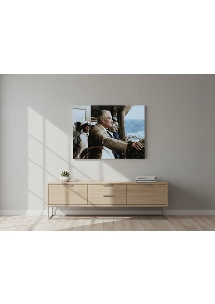 Gazi Mustafa Kemal Atatürk Premium Kanvas Tablo - Yüksek Çözünürlüklü Arşiv Baskı fiyatları