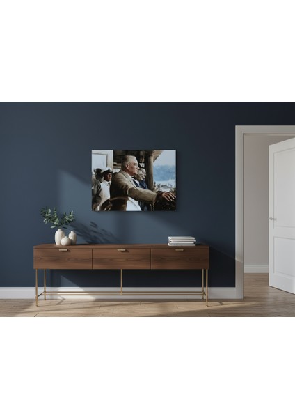 Gazi Mustafa Kemal Atatürk Premium Kanvas Tablo - Yüksek Çözünürlüklü Arşiv Baskı fırsatları