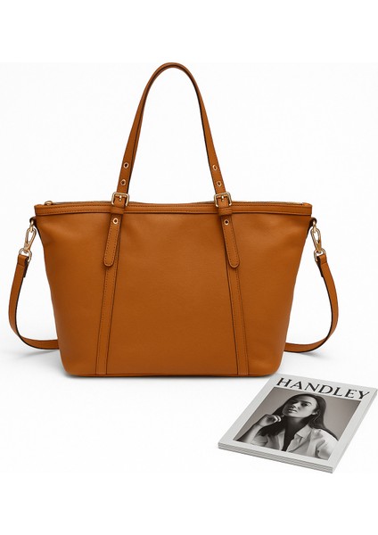 Marella Elegant Soft Tote El ve Omuz Çantası