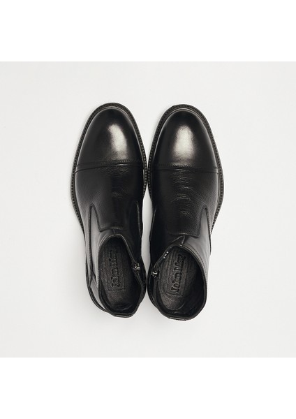 Erkek Bot OG-353 John May Siyah Deri