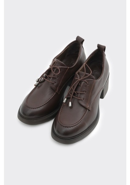 Hakiki Deri Kısa Topuklu Casual Kadın Ayakkabı fiyatları