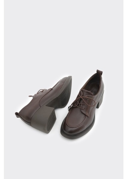 Hakiki Deri Kısa Topuklu Casual Kadın Ayakkabı fırsatları