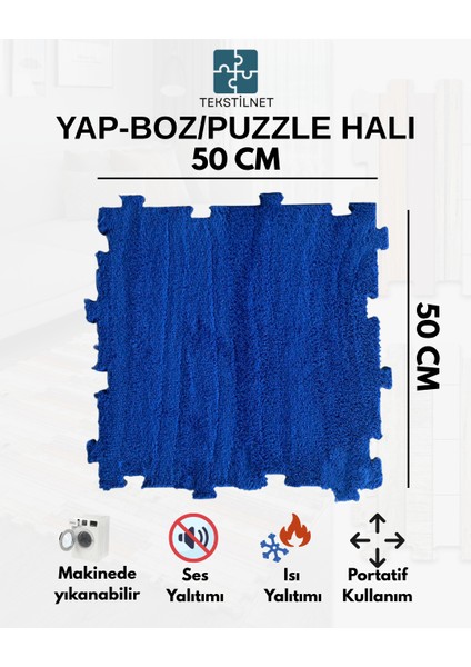 Peluş Kreş Halısı Anaokulu Puzzle Halı Japon Halı 50X50 indirimleri