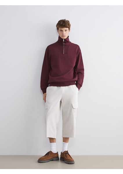 Yeni Sezon Standart Kalıp Erkek Kargo Şort