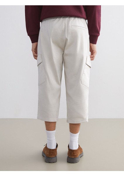 Yeni Sezon Standart Kalıp Erkek Kargo Şort fırsatları