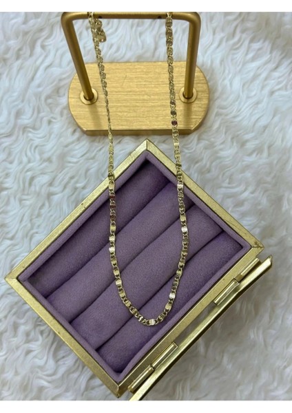 Xuping 14K Renk Kaplama Desenli Detay Zincir fiyatları