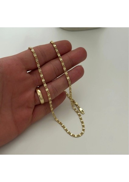 Xuping 14K Renk Kaplama Desenli Detay Zincir fırsatları