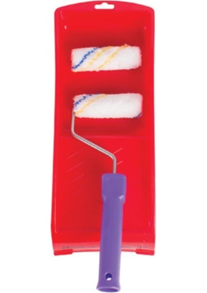 Luna Profesyonel Boyacı Seti 10 cm Mini Rulolu