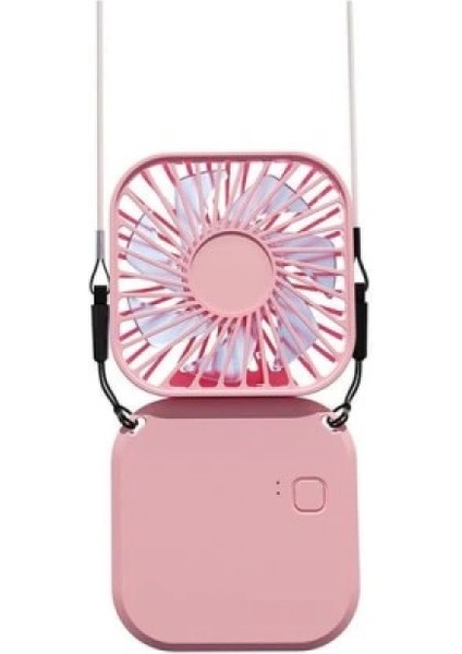 El Fanı Mini Masaüstü ve Boyun Askılı Fan Portatif Şarjlı 3 Kademeli Vantilatör Soğutucu modelleri