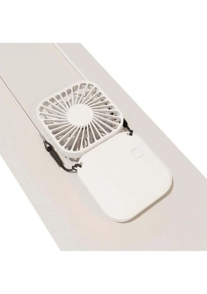 El Fanı Mini Masaüstü ve Boyun Askılı Fan Portatif Şarjlı 3 Kademeli Vantilatör Soğutucu indirimleri