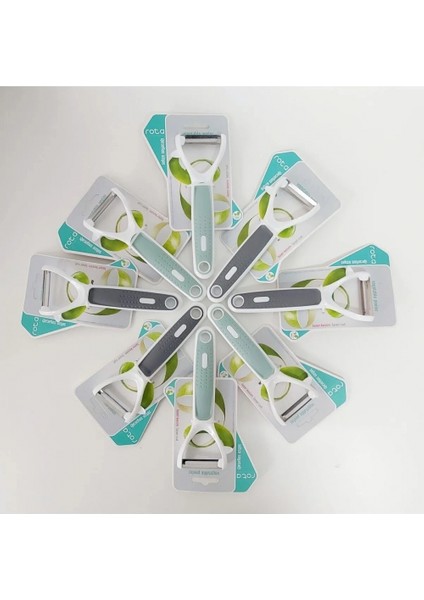 Lazer Kesim "ergonomik Tasarım" Pratik Sebze Meyve Soyacağı RT501 modelleri