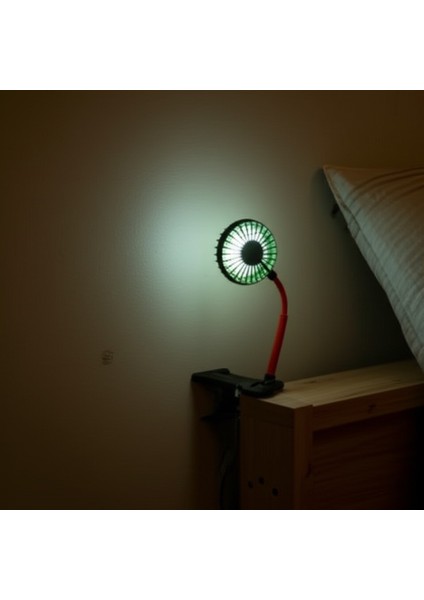 Ayarlanabilir Kıskaçlı Masa Üstü Mini Vantilatör Esnek Boyunlu, 360° fiyatları