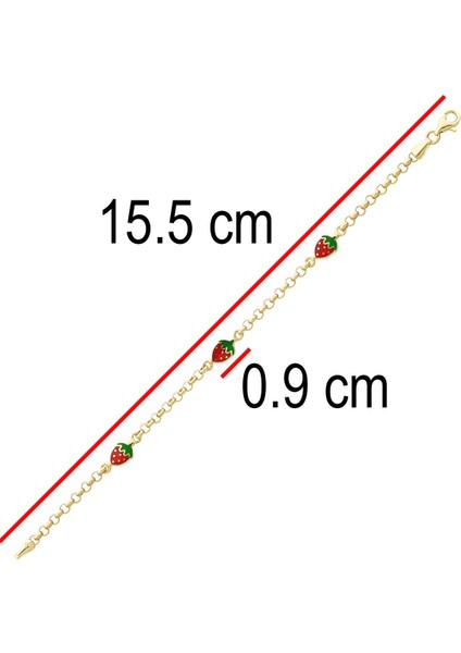 Zincir Çilek Çocuk Bileklik indirimleri