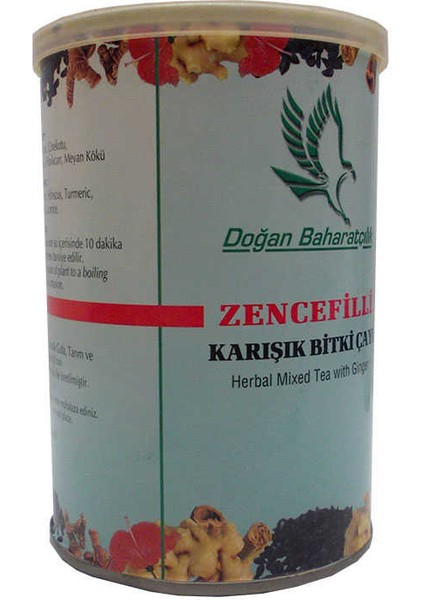 Zencefilli Karışık Sel Çay 100 gr Teneke Kutu modelleri