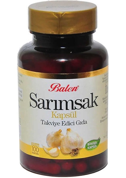 Sarımsak 100 Kapsül