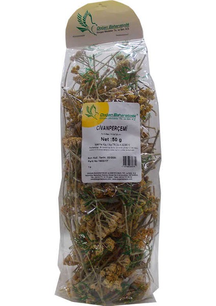 Doğal Civanperçemi Otu 50 gr Paket