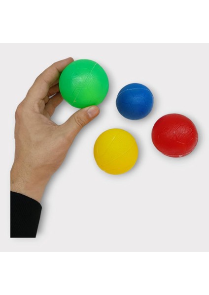 Köpek Oyuncağı - Plastik Düdüklü Top - 4 Lü Set fiyatları