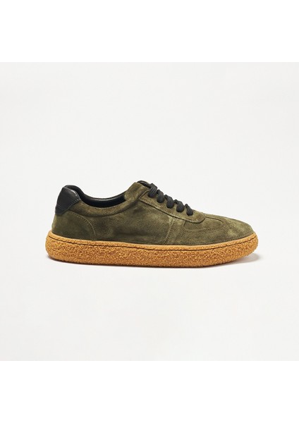 Erkek Oxford ( Klasik) OG-2180 John May 1958-101 Haki Yarma Süet-Siyah Dolaplı