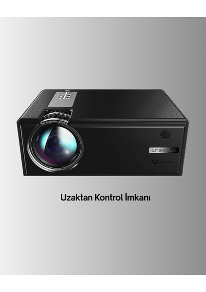 HDMI ve USB Girişli Taşınabilir Projeksiyon – Full Hd, Kumandalı, Oyun ve Film Deneyimi fırsatları