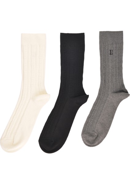 ml Jakar 3lu 34US2 5pr Çok Renkli Erkek Soket Çorap