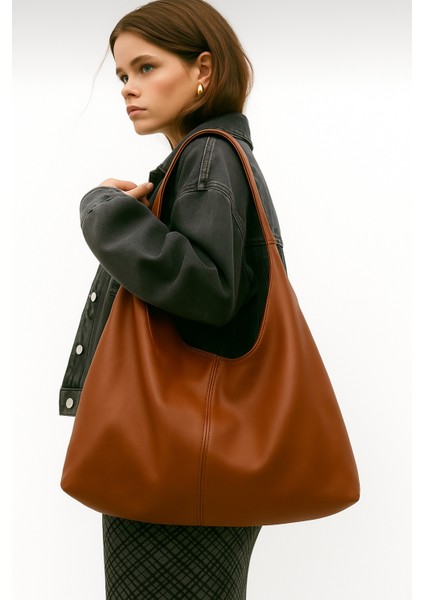 Lüks Oversize Omuz Çantası fırsatları