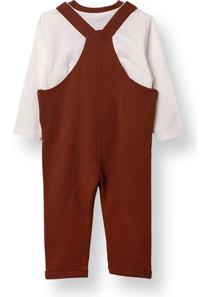 Erkek Bebek Salopet-Sweatshirt Iki Iplik Bisiklet Yaka Uzun Kol Reçme Paça fiyatları