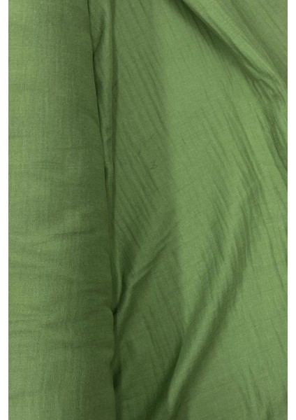 Çok Amaçlı Müslin Pamuklu Bebek Örtü ve Battaniye Kumaşı Müslin Bez Haki 82 fiyatları