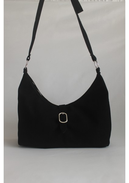 Bolanga Süet Vintage Omuz Çantası Siyah fiyatları