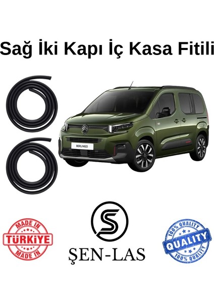 Citroen Berlingo (2019-2025) Şen-Las Sağ Ön ve Arka Fitili ŞL41109