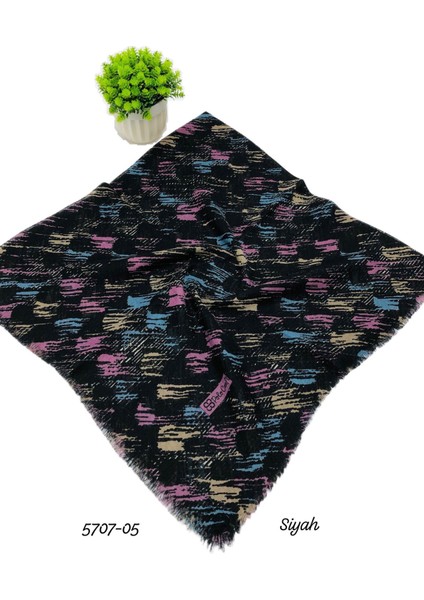 5707 Flamlı Pamuk Eşarp