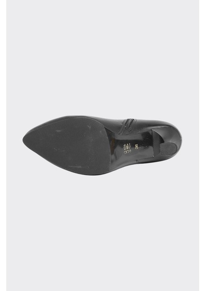 Kalem Topuklu Hakiki Deri Klasik Kadın Bot indirimleri