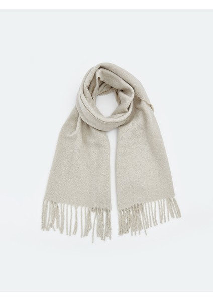 Yeni Sezon Püsküllü Kadın Atkı