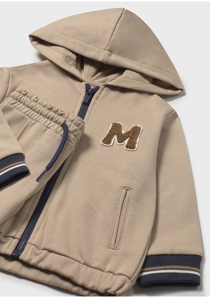2839 Beige Mayoral Erkek Çocuk Eşofman Takımı