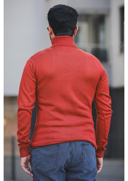 Seka 849 Pamuk Slim Fit Erkek Tam Balıkçı Boğazlı Kazak fırsatları