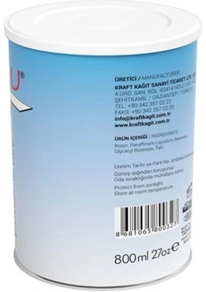 Sir Ağda Konserve 800ML Natural modelleri