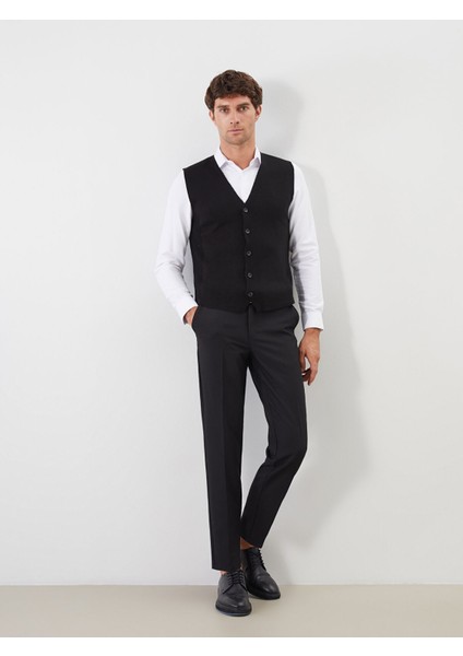 Yeni Sezon Standart Kalıp V Yaka Erkek Triko Yelek fiyatları