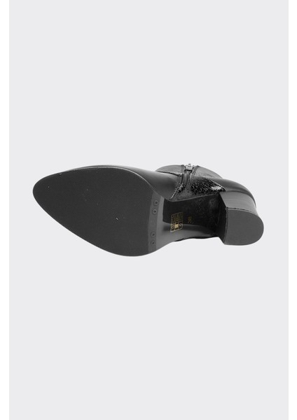 Hakiki Deri Rugan Desenli Kadın Bot indirimleri