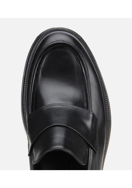 02AYH311880A100 ERKEK Deri Siyah Yumuşak Dokulu Klasik Loafer indirimleri