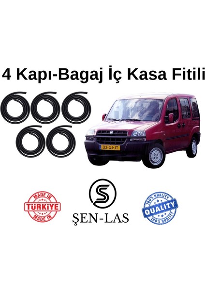 Fiat Doblo (2001-2005) Şen-Las 4 Kapı + Bagaj Fitili ŞL42811
