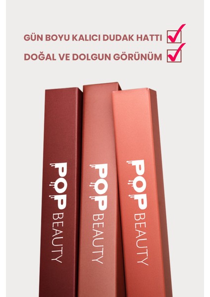 Soyulabilir Dudak Kalemi - Peel-Off Lip Tattoo, P01 indirimleri
